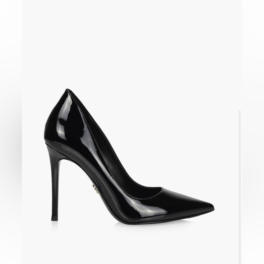 LIKE NEW Michael Kors Black Genuine Patent Leather Pumps 4” Sz 9.5